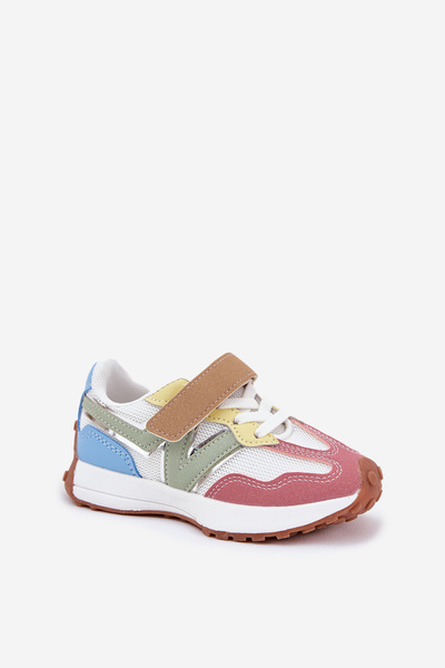 Dětské sneakersy na suchý zip multikolor Tezzu