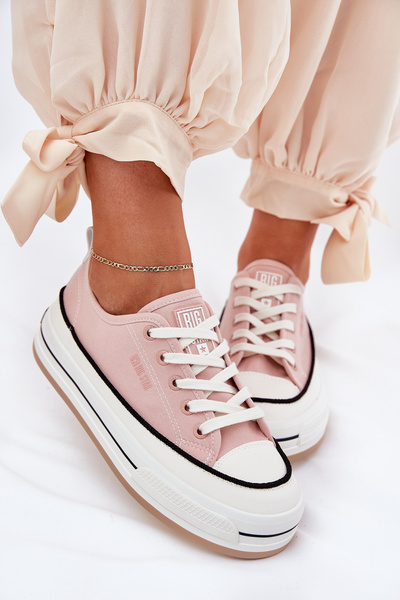 Dámské Tenisky Big Star NN274207 Růžové