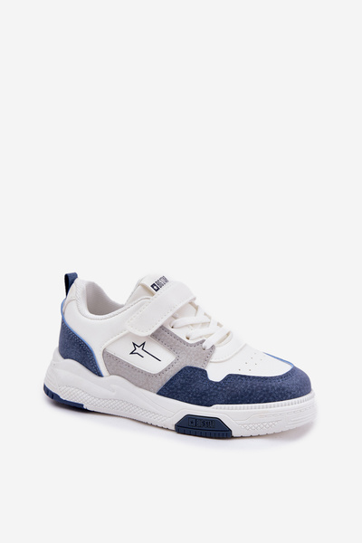Lehké dětské sneakersy Big Star RR374052 Bílo-Modré