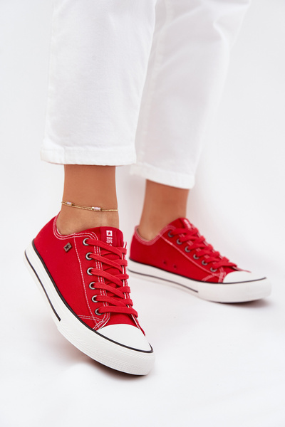 Dámské Nízké Tenisky Big Star DD274A234 Červené