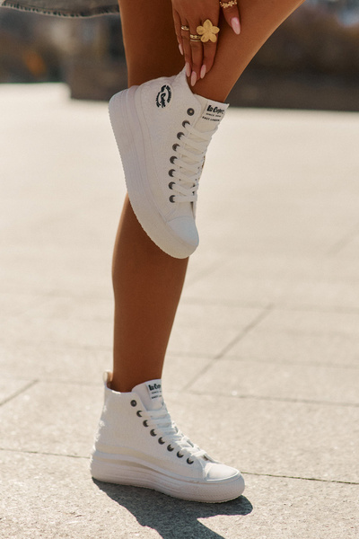 Dámské Tenisky Na Platformě Lee Cooper LCW-25-44-3209L Bílé