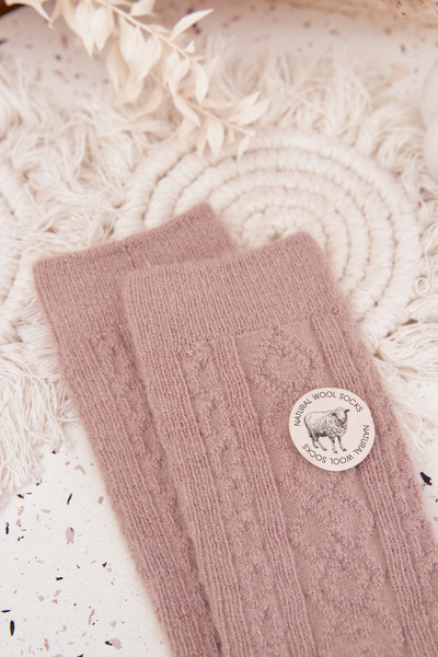 Dámské vlněné ponožky Béžové
