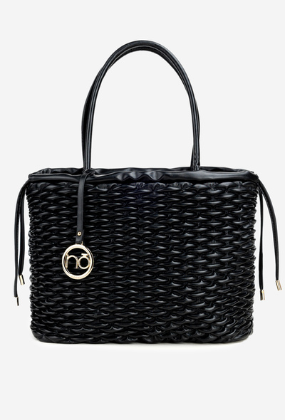 Taška typu Shopper NOBO BAG5940-020 Černá