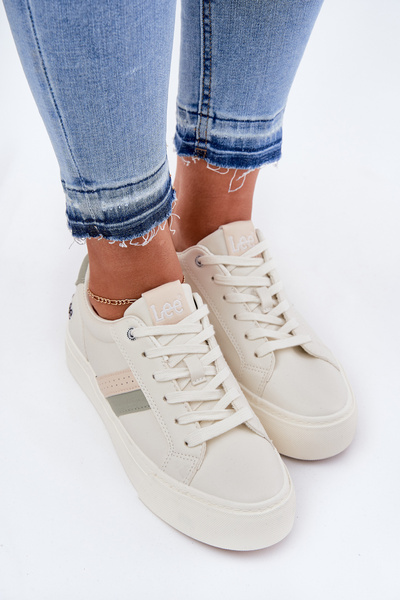 Dámské Tenisky LEE LAYLA WOMEN LOW 50251003 Ztlumená Bílá