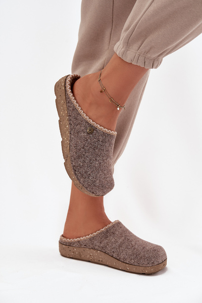 Domácí Obuv Dámské Pantofle Inblu ED000031 Béžové