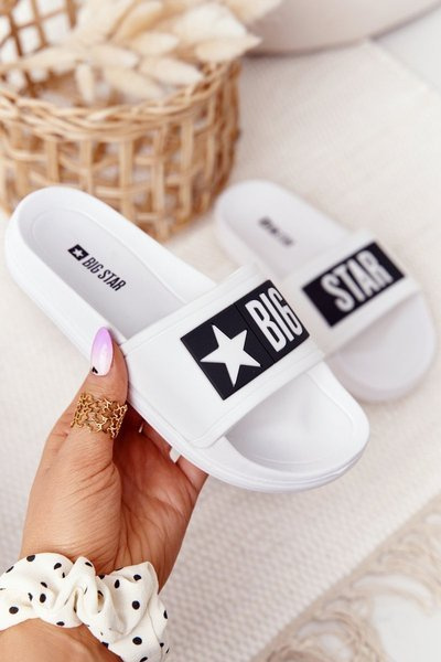Nazouváky Dětská Big Star DD374154 Bílé