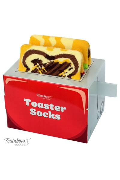 Ponožky TOASTER Rainbow Socks 1 Pár