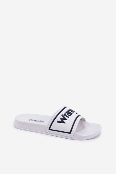 Pánské Pantofle WRANGLER AVERELL SLIDER MEN LOW 20251042.1FG Bílé