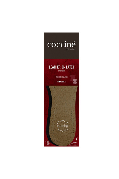 Coccine Leather Insoles On Latex Foam