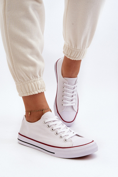 Dámské klasické tenisky černé a bílé Ecoma 