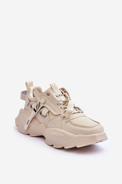 Sportovní Boty Sneakersy GOE MM2N4015 Bežové