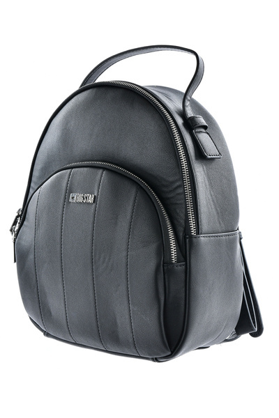 Dámský kožený batoh 2v1 Big Star LL574097 Černá