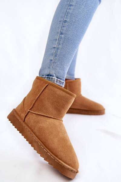 Dámské teplé sněhule Světle hnědá Virgina