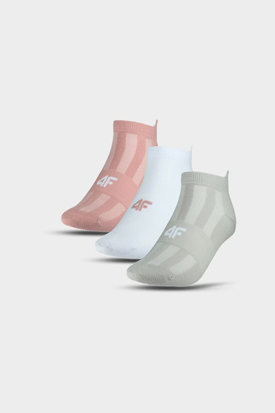 Dámské tréninkové ponožky 3 páry Multikolor 4FWMM00UFSOF136-90S