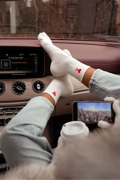 Dámské Ponožky Amor Ecru