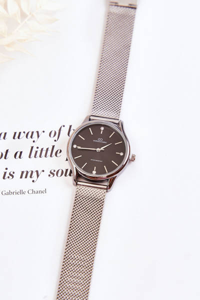 Dámské vodotěsné hodinky Giorgio & Dario stříbrný