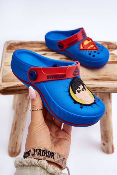 Dětské Crocs Superman Grendene Kids JJ385004 Modrá