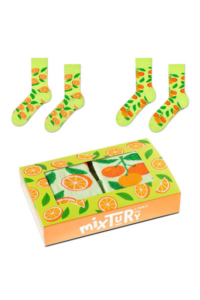 Sada ponožek Zooxy mixTURY Pomeranče 2 Pairs