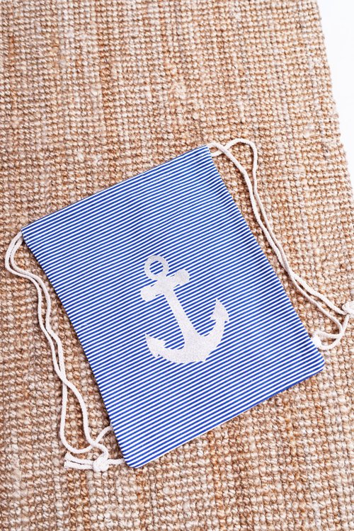 Dámská kabelka Námořník modrá Plážová taška