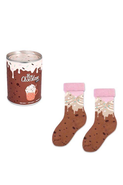 Dětské ponožky Zooxy Terry Warm Winter Hot Chocolate
