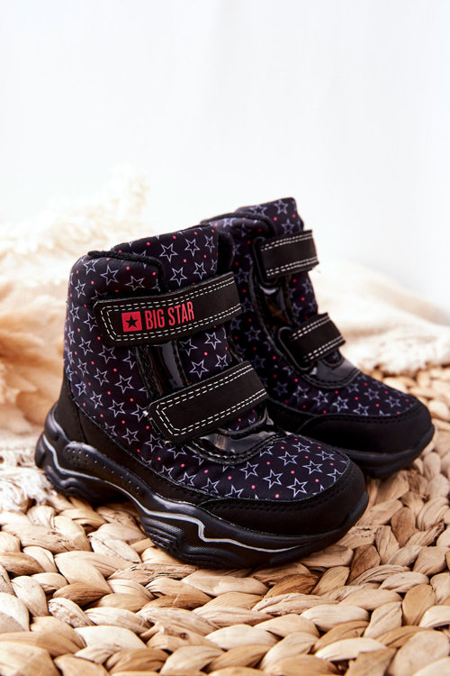 Dětské sněhové boty Boty Big Star II374091 Černé