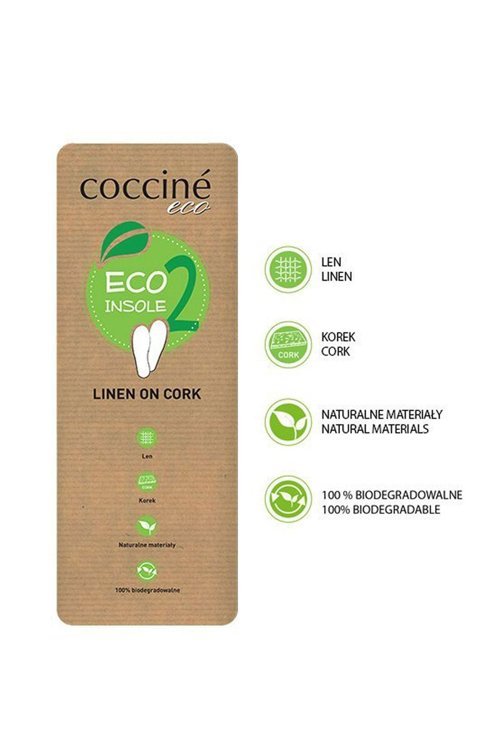 Ekologické Vložky Z Korku A Lnu COCCINE Eco Linen On Cork