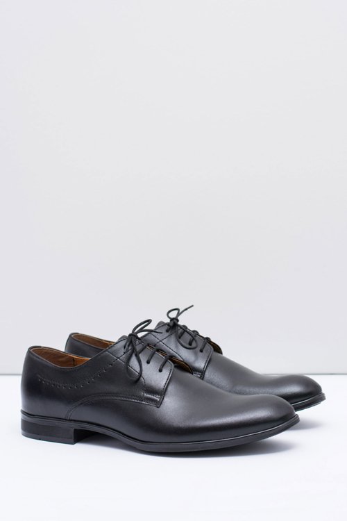 Elegant Men's Formal Black Footwear Damoste