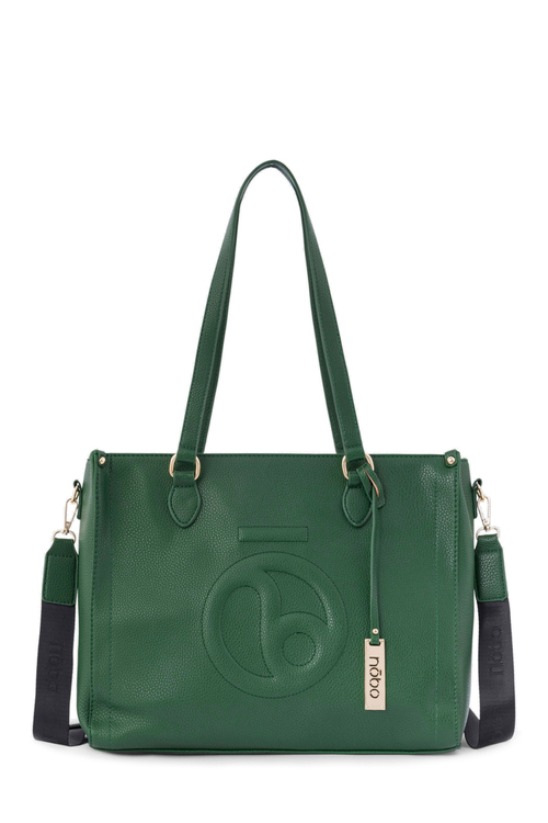 Klasická nákupní taška NOBO N1530-C008 Zelená