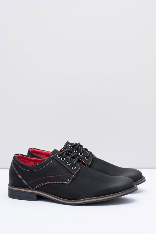 Men's Black Nubuck Kimel Shoes