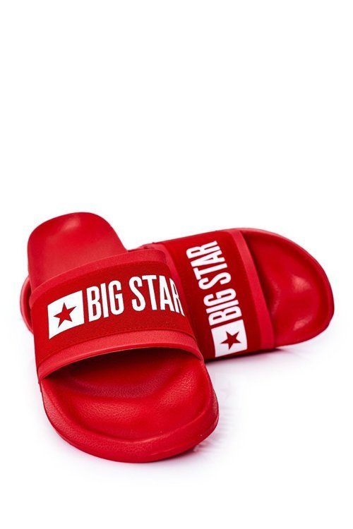 Pánské Nazouváky Big Star HH174832 červené