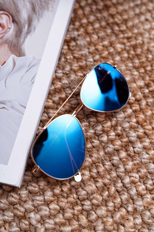 Sluneční Brýle Prius KRE-200 zlato-modré