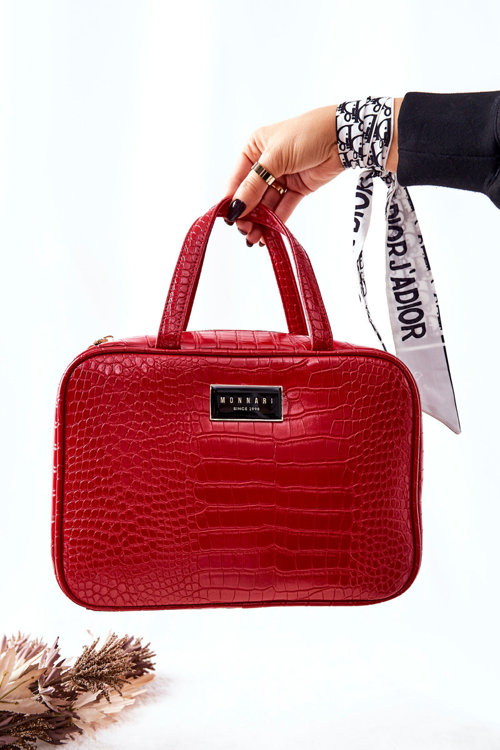 Velká kosmetická taška Monnari CSM0080-005 Červená