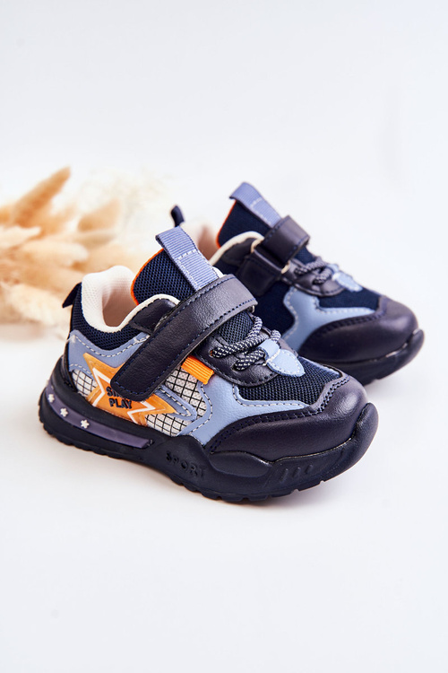 Dětské lehké sportovní boty Navy Blue Mobby