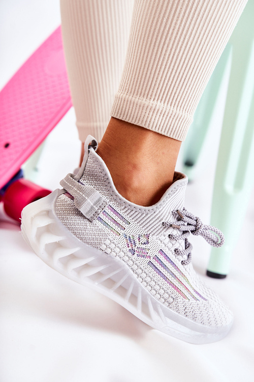 Dámská sportovní obuv, nazouvací šedá Rokko