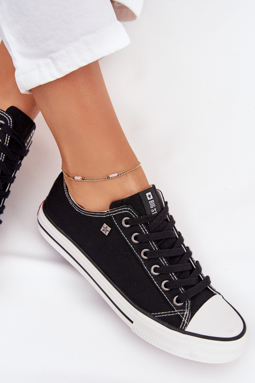 Dámske Nízke Tenisky Big Star DD274A236 Čierne