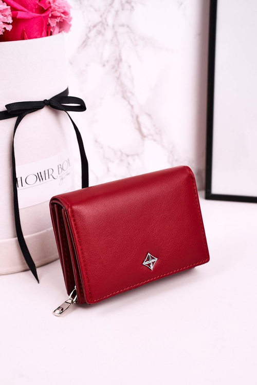 Malá Dámská Peněženka Podkova MILANO červená