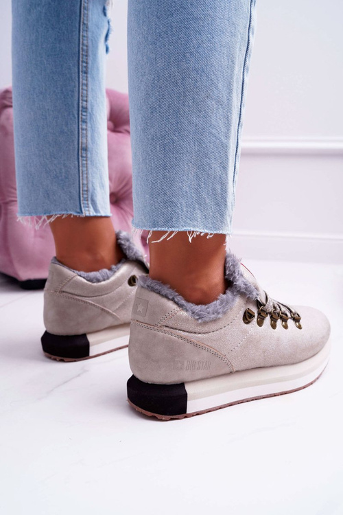 Dámska veľká hviezda Sports Beige EE274732