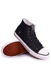 Pánské klasické vysoké tenisky BIG STAR DD174249 Černé