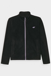 Dívčí fleece s límcem Slim 4F Černý 4FJWMM00TFLEF261-20S
