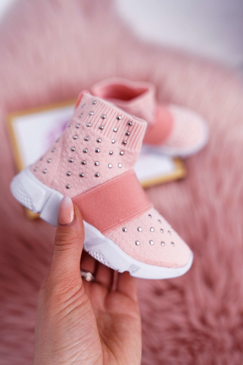 Dětská Mládež Obuv Sportovní Slip On Růžové Delma