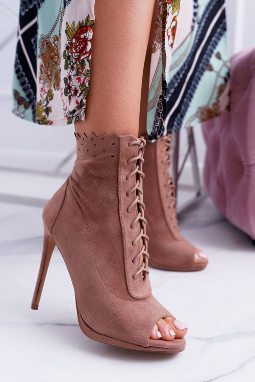 Lu Boo Lace -up Sandále Otvorené topánky na vysokej päte