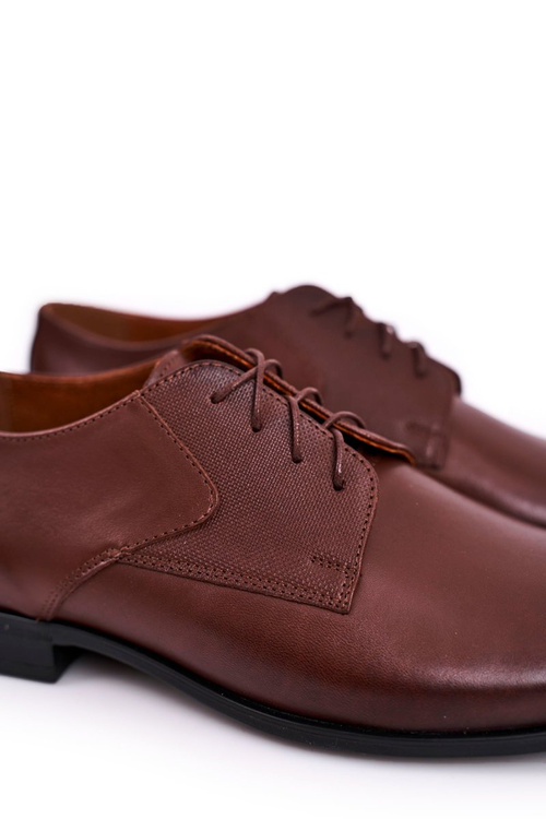 Pánské Kožené Mokasin BEDNAREK Hněde