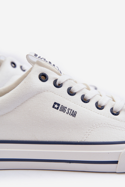 Mužské nízké tenisky Big Star NN174004 Bílé