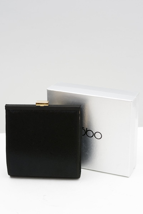 Damska Mała Czarna Torebka Nobo Kokarda