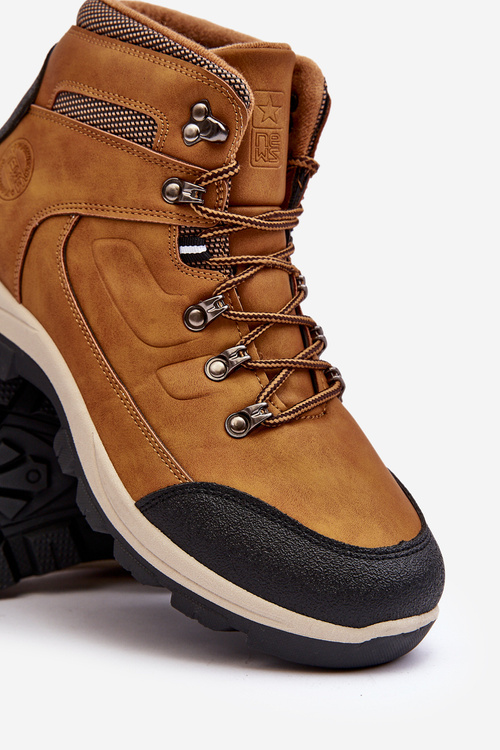 Mužské trekové boty s vyplněním Camel Dysasha