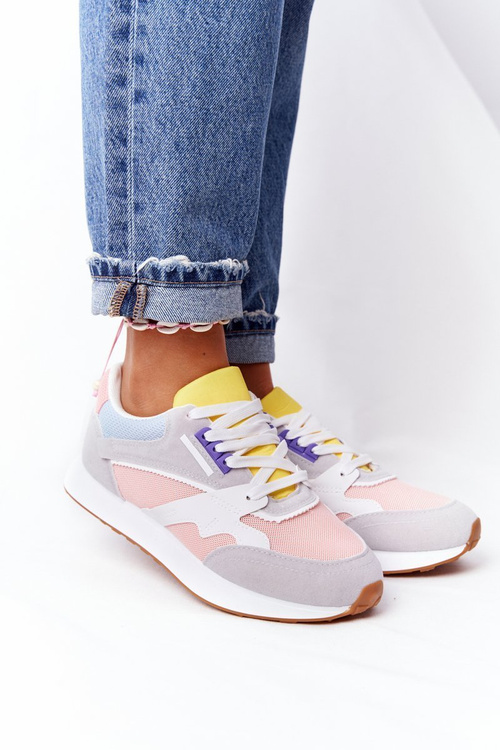Dámská Sportovní Obuv Sneakersy Růžové-šedé After Hours