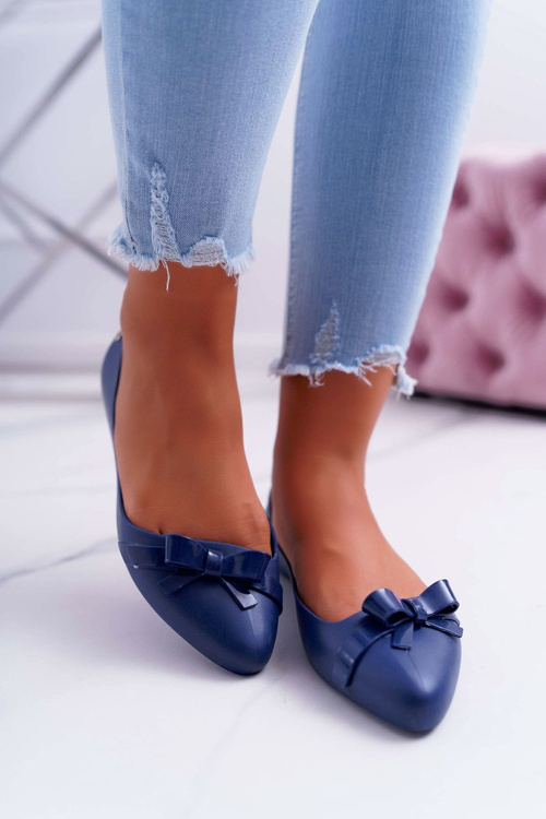 Dámske námornícke modré lamellasty syntetizátor