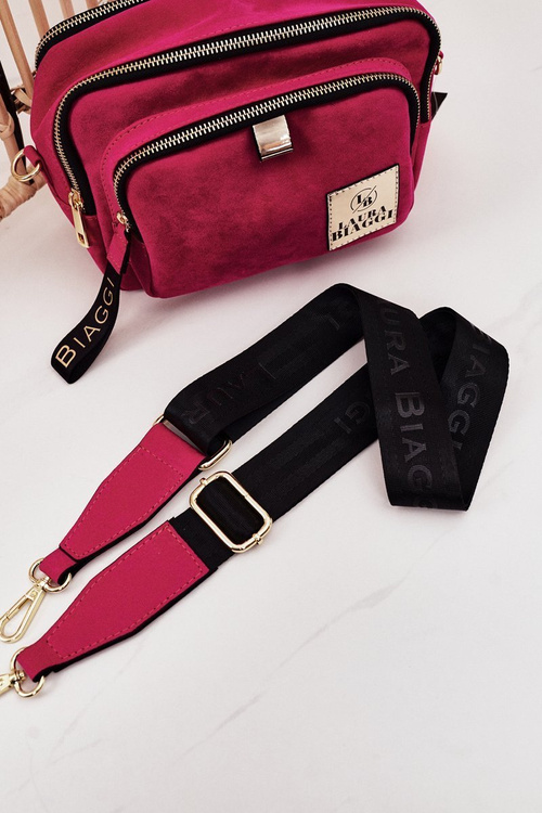 Kabelka Listonoška Kufr LAURA BIAGGI Růžová