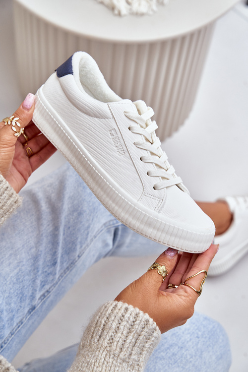 Zateplené Dámské Tenisky Big Star OO274A460 Bílé