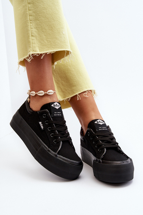 Dámské tenisky na platformě Lee Cooper LCW-24-31-2180 černé